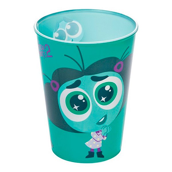 Copo Plástico Divertidamente 2 - Inveja - 320ml - 1 unidade - Disney Original - Rizzo