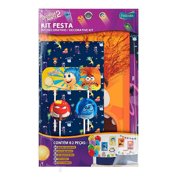 Kit Festa Divertidamente 2 - 1 unidade - Disney Original - Rizzo