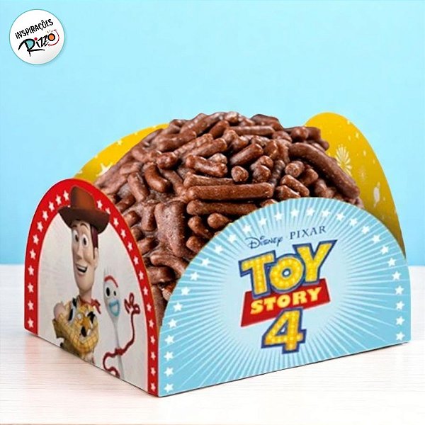 Porta Forminha - Toy Story 4 - 50 unidades - Disney Original - Rizzo