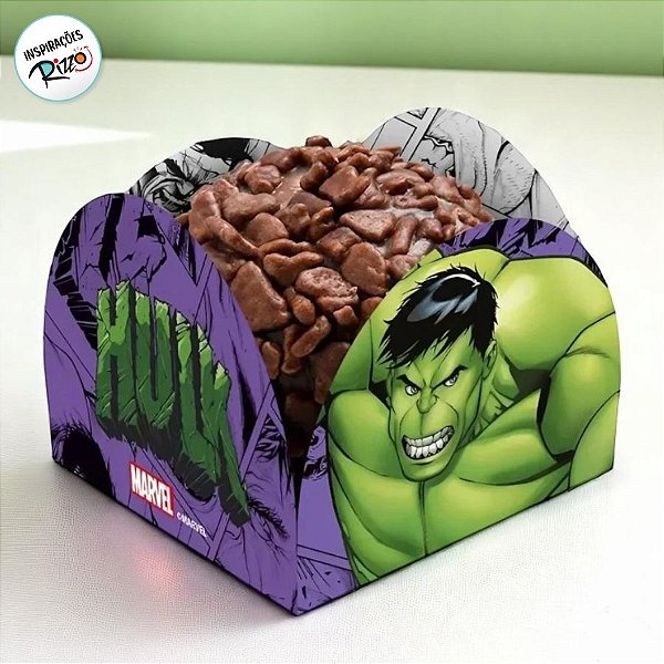 Porta Forminha - Incrível Hulk - 50 unidades - Disney Original - Rizzo