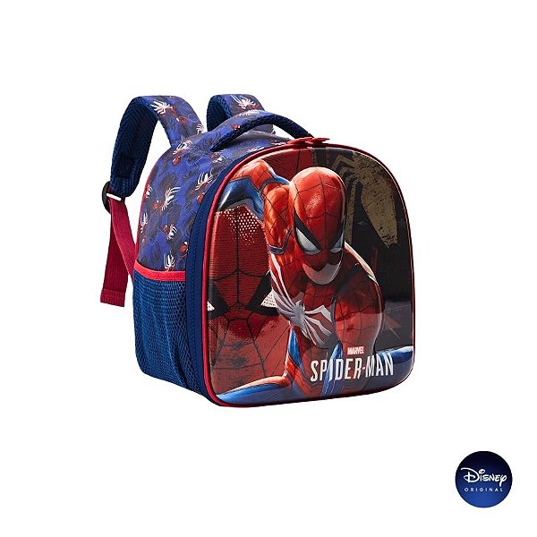 Mini Mochila Escolar - Spider-Man - Disney Original - 1 unidade - Rizzo