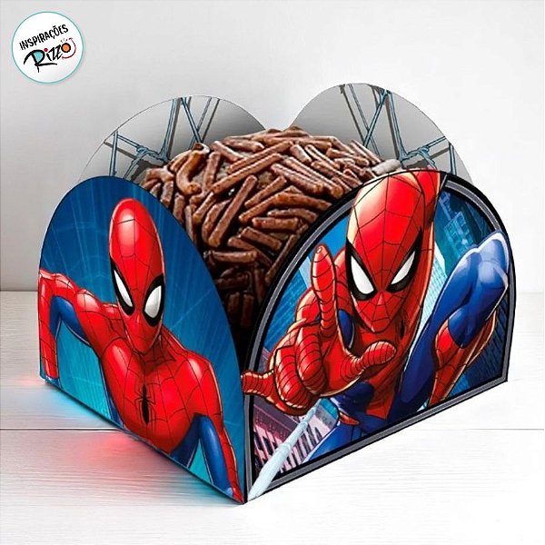 Porta Forminha - Spider Man - 50 unidades - Disney Original - Rizzo