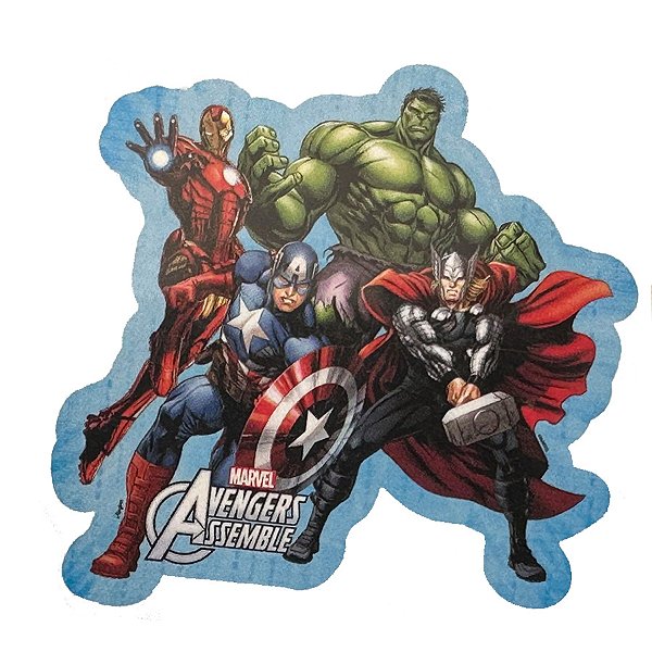 Decoração de Bolo Pequeno - Vingadores - 1 unidade - Disney Original - Rizzo