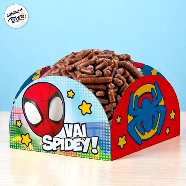 Porta Forminha - Spidey - 50 unidades - Disney Original - Rizzo