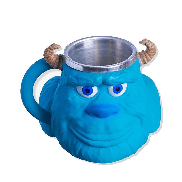 Caneca Decorativa Sulley Monstros SA - 250ml - 1 unidade - Disney Original - Rizzo