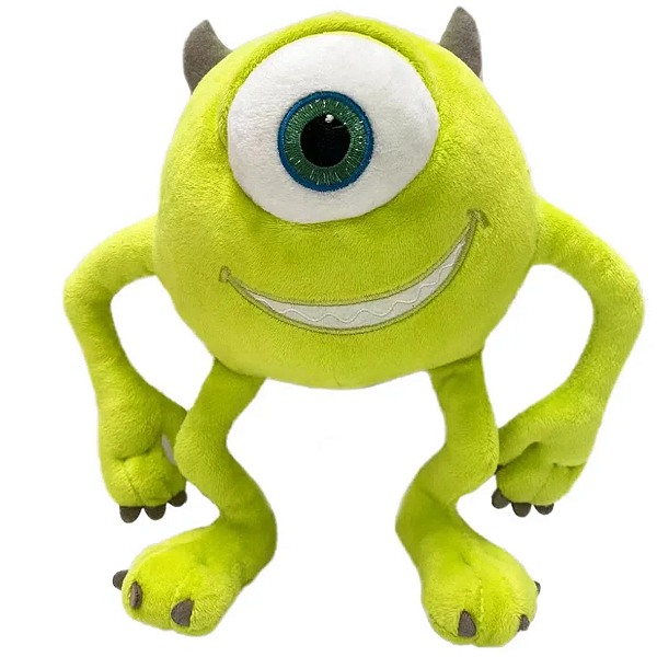 Pelúcia Mike 35cm - Monstros SA - 1 unidade - Disney Original - Rizzo