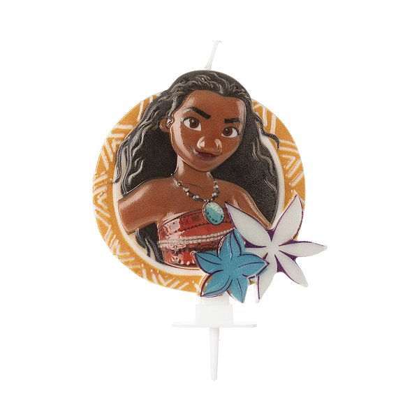 Vela Princesa - Moana - Disney Original - 1 unidade - Rizzo