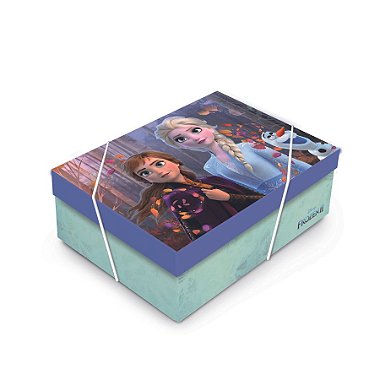 Caixa para Presente com Tampa  - Frozen 2 - 01 unidade -Original Disney - Rizzo