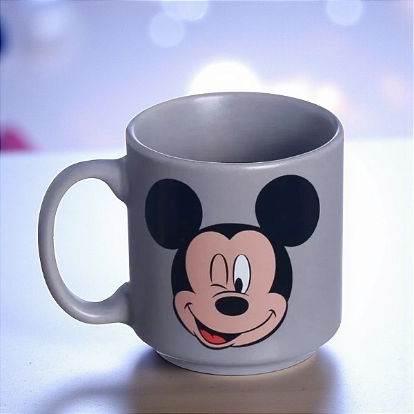Mini Caneca de Cerâmica Tina - Mickey - 100ml - 1 unidade - Disney Original  - Rizzo