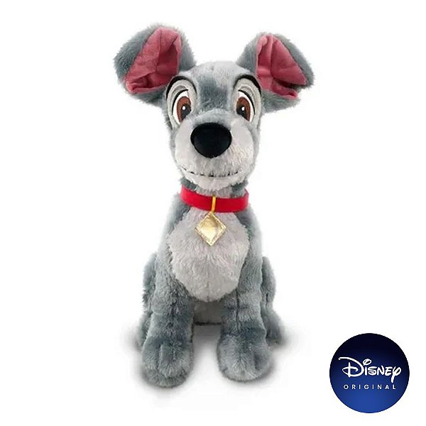 Pelúcia Decorativa - Vagabundo - 40cm - A Dama e o Vagabundo - Disney Original - 1 Un - Rizzo