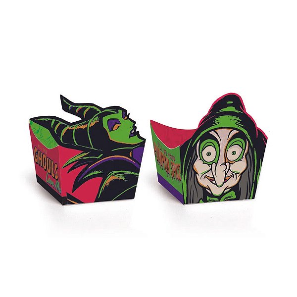 Forminha Cachepot - Halloween Disney 100 anos - 24 unidades - Disney Original - Cromus