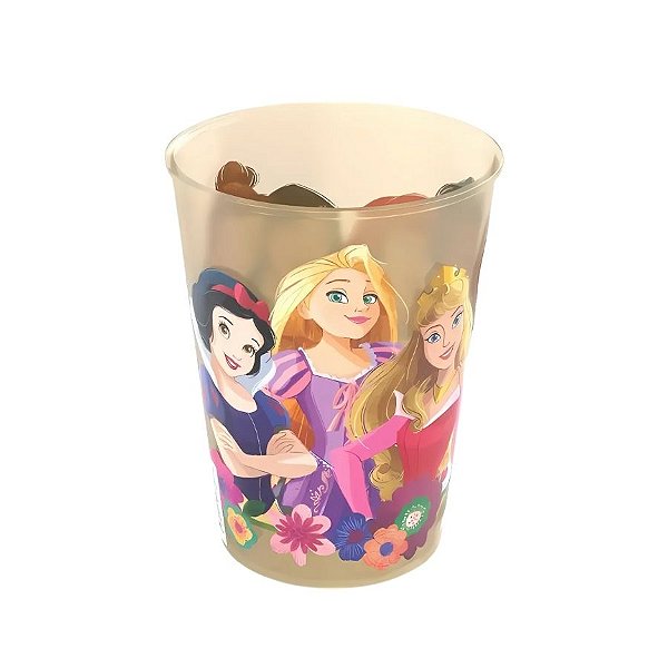 Copo Plástico Princesas - Disney Original - 320ml - 1 unidade - Rizzo