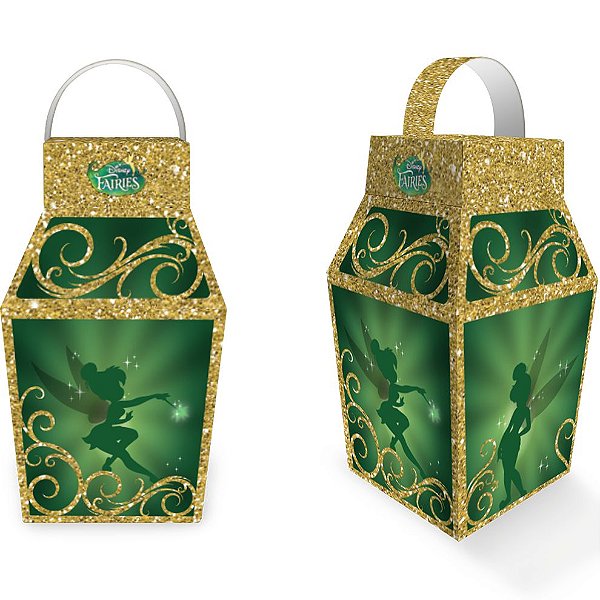 Caixa Lanterna Festa Fadas - 8 unidades - Disney Original - Rizzo