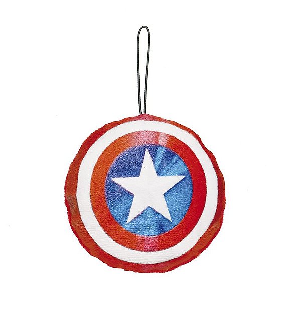 Enfeite para Pendurar Escudo Capitão América 10cm - 01 unidade - Disney Original - Rizzo