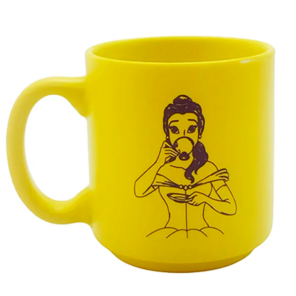 Mini Caneca de Cerâmica Tina - Bella - 100ml - 1 unidade - Disney Original  - Rizzo