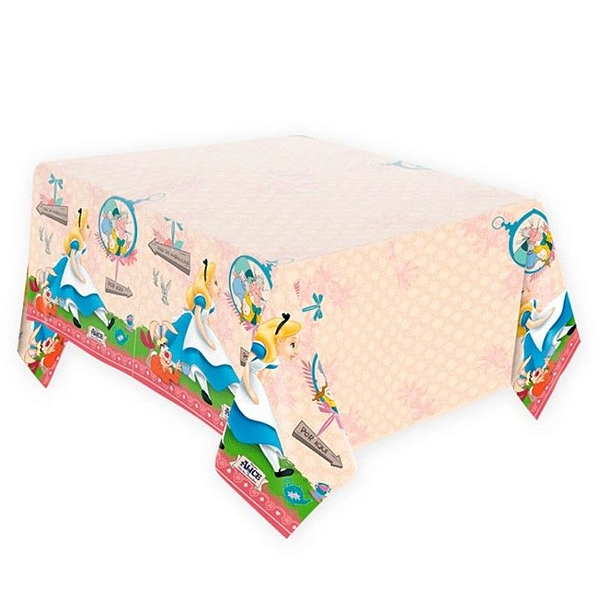 Toalha Papel 120mx220m - Alice no Pais das Maravilhas - 1 unidade - Disney Original - Rizzo