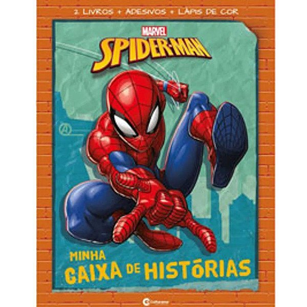 Caixa De Histórias - Homem-Aranha - 1 unidade - Disney Original - Rizzo