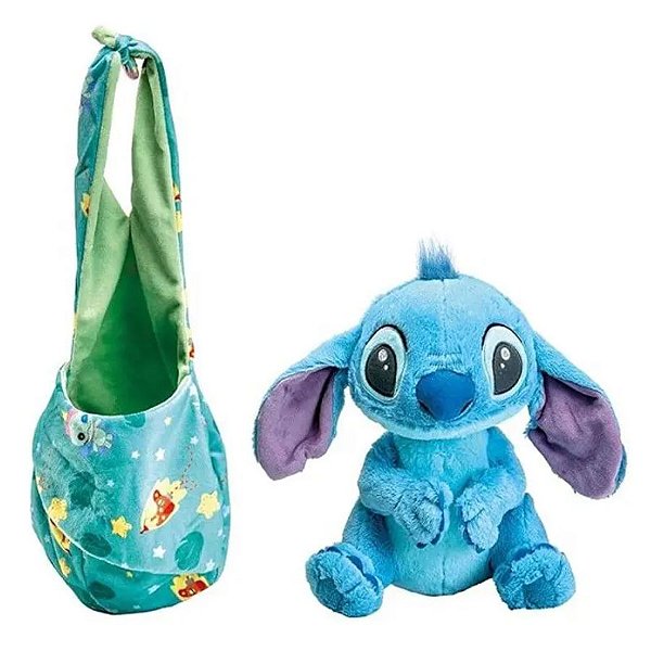 Pelúcia Stitch Baby - 35cm - 1 unidade - Disney Original - Rizzo - 1 unidade