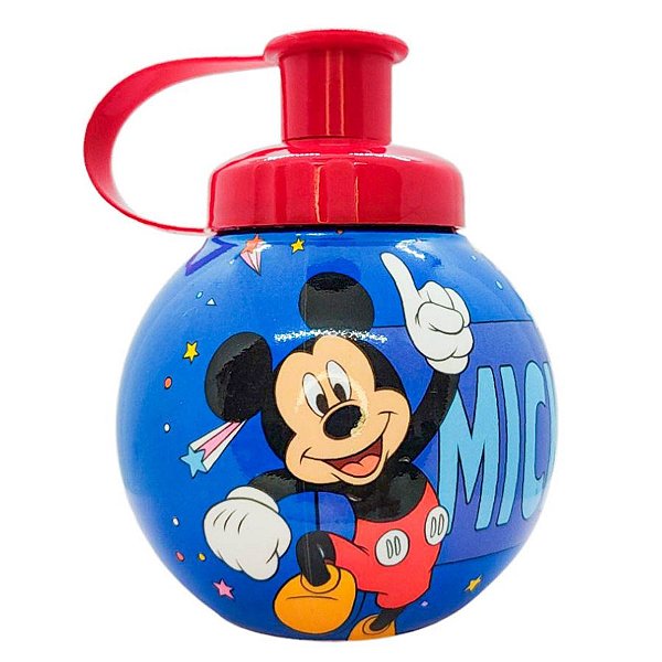 Garrafa Squeeze Bola Mickey Yes - Vermelha - 250ml  - 1 unidade - Disney Original - Rizzo