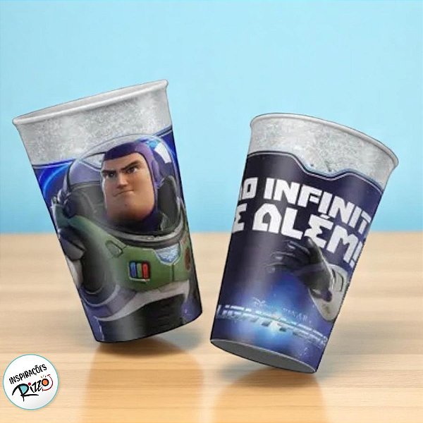 Copo Papel 180 Ml - Lightyear - 12 unidades - Disney Original - Rizzo