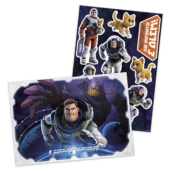 Kit Decorativo - Lightyear - 1 unidade - Disney Original - Rizzo