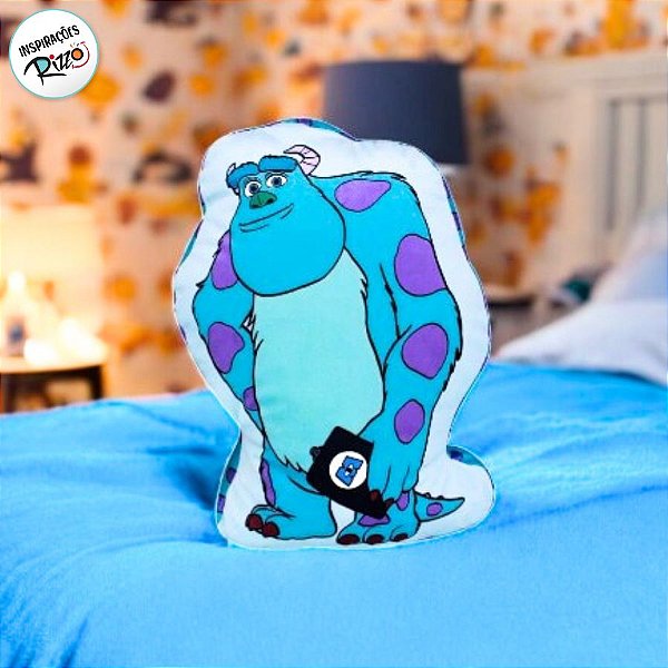 Almofada Sullivan 34cm- Monstros SA - 1 unidade - Disney Original - Rizzo