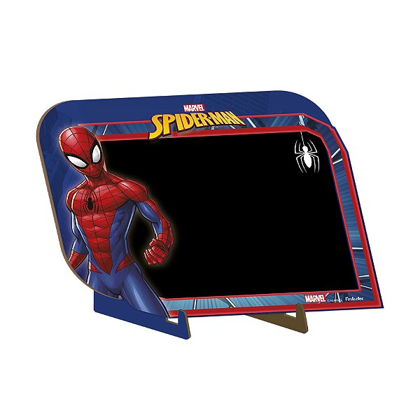 Lousa Decorada Homem-Aranha em MDF G - 1 unidade - Disney Original - Rizzo