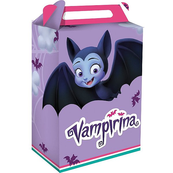 Caixa Surpresa Festa Vampirina - 8 unidades - Disney Original - Rizzo Festas