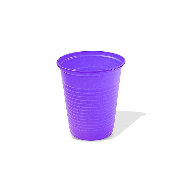 Copo Festa Descartável 200ml Roxo - 50 unidades - Trik Trik - Rizzo