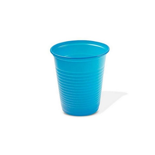 Copo Festa Descartável 200ml Azul Claro 50 unidades Trik Trik