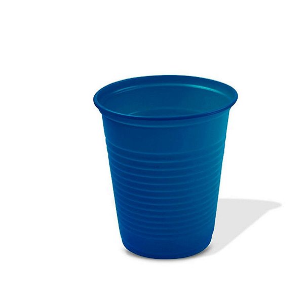 Copo Festa Descartável 200ml Azul Escuro 50 unidades Trik Trik