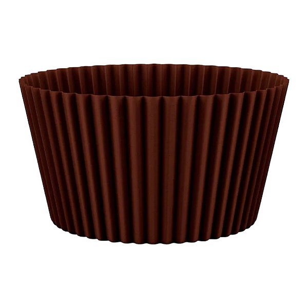 Forminha Gourmet Impermeável para Cupcakes - Marrom - 45 unidades - Regina - Rizzo
