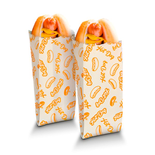 Saco de Papel - Hot Dog P - 50 unidades - Regina - Rizzo