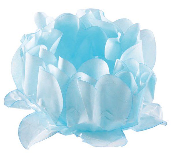 Forminha para Doces Finos - Rosa Maior Azul Candy 40 unidades - Decora Doces - Rizzo Festas