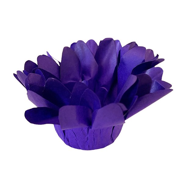 Forminha para Doces Finos - Madri - Roxo - 50 unidades - Decora Doces - Rizzo