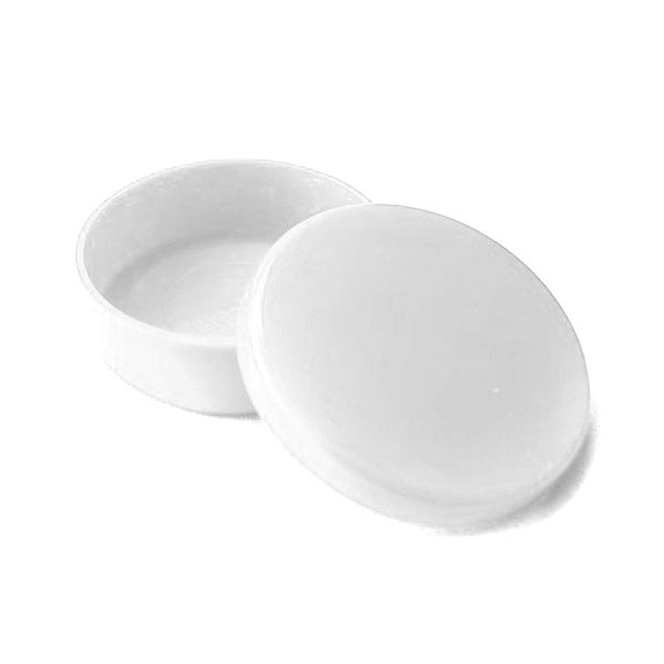 Latinha Lembrancinha Mint to be - 5cm x 1cm Branca 20 unidades