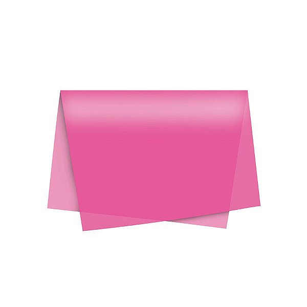 Papel de Seda - 50x70cm - Pink - 10 folhas - Riacho