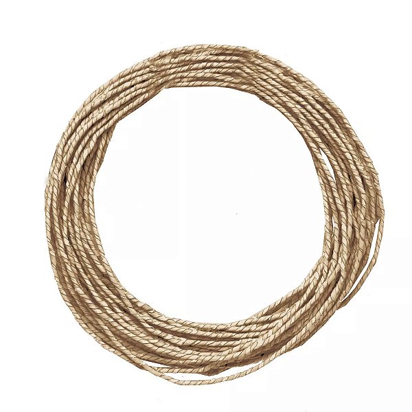 Fio Decorativo de Papel Natural 5 Metros - 1 Unidade - Cromus - Rizzo