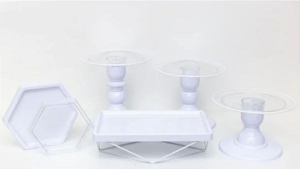 Kit Comemore MAIS Clean - 27 Branco - 01 Unidade - Só Boleiras - Rizzo Festas