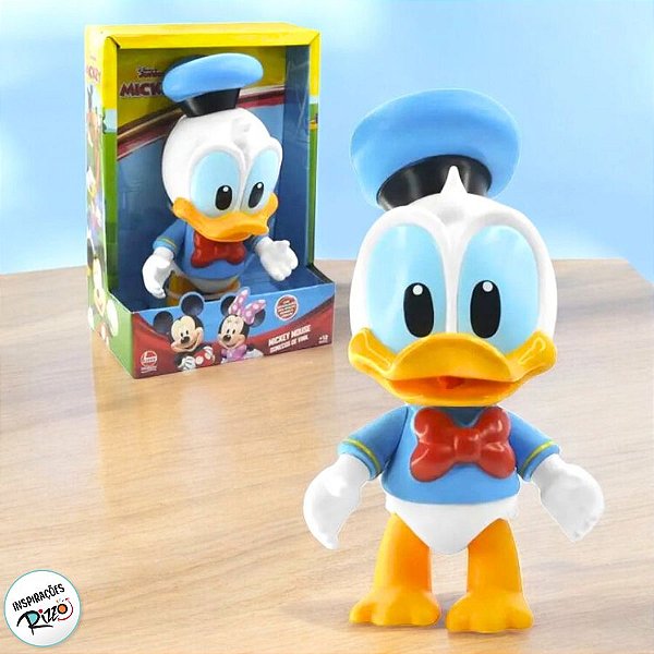 Boneco Pato Donald Articulado de Vinil - 26cm - 1 unidade - Disney Original - Rizzo