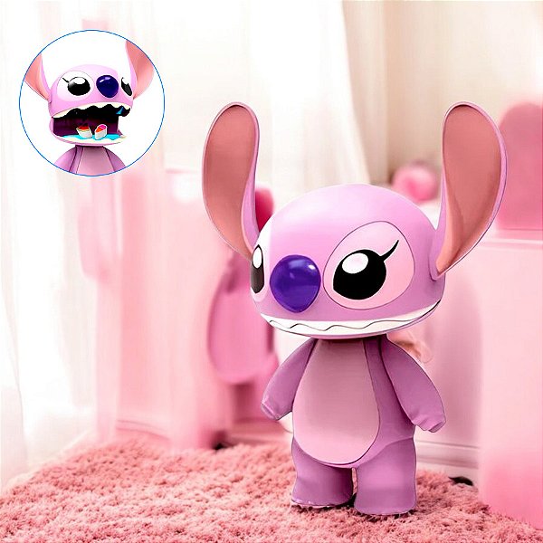 Boneca Angel Articulada de Plástico com Comidinhas -  24cm - Disney Original - 1 unidade - Rizzo