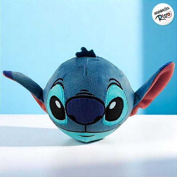 Brinquedo Squish Pelúcia - Stitch - 8cm - 1 unidade - Disney Original - Rizzo