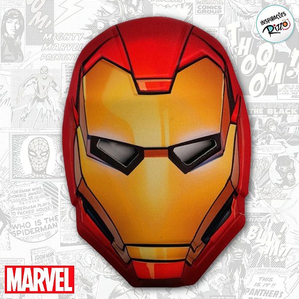 Máscara de EVA - Homem de Ferro Vingadores - 1 unidade - Disney Original - Rizzo
