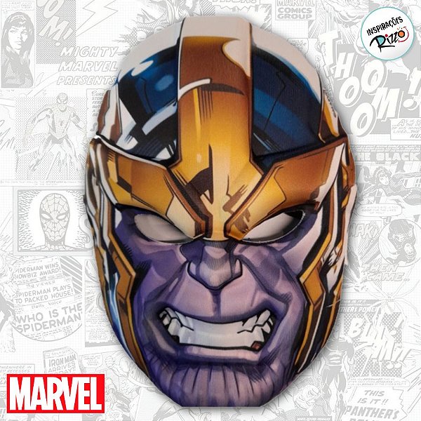 Máscara de EVA - Thanos - Vingadores - 1 unidade - Disney Original - Rizzo
