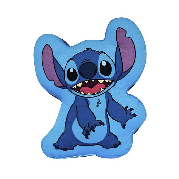 Almofada Stitch 35cm - Lilo & Stitch - 1 unidade - Disney Original - Rizzo