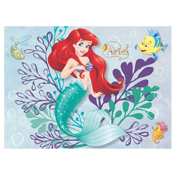 Painel Grande TNT Ariel -1,40x1,03cm - Disney Original - Rizzo