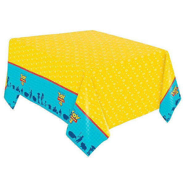 Toalha De Mesa Festa Toy Story 4 - 01 unidade - Disney Original - Rizzo Festas