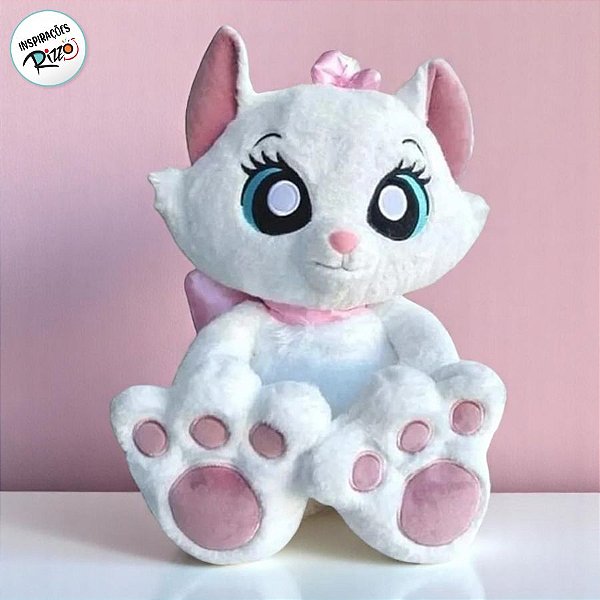 Pelúcia Marie Big Feet 45cm - Aristocats - 1 unidade - Disney Original - Rizzo