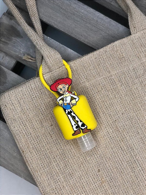 Gel Antisséptico Hidratante Sem Álcool Jessie - 30ml - Disney Original - Rizzo Embalagens