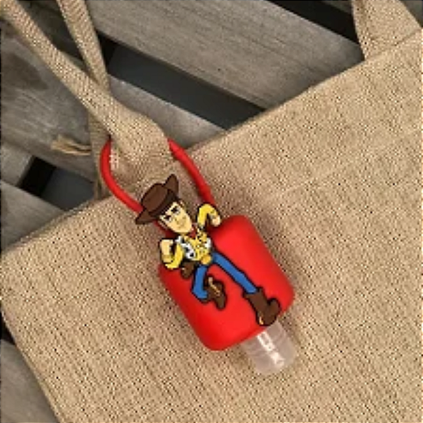 Gel Antisséptico Hidratante Sem Álcool Woody - 30ml - Disney Original - Rizzo Embalagens